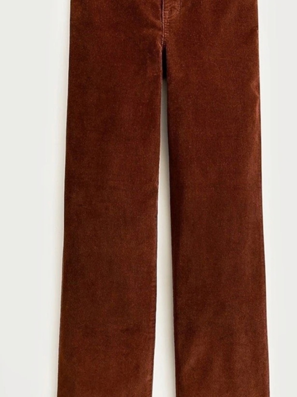 J.Crew Straight Leg Corduroy Pants in Brown Waist 29